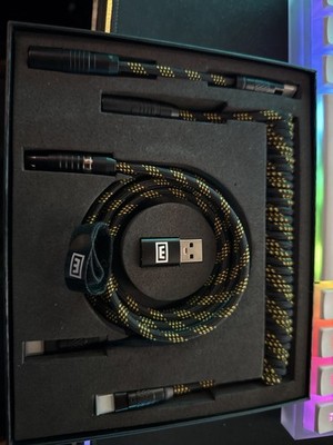 Wooting, Detachable cable, Take Control Edition, Tastatur Kabel, Spiralkabel