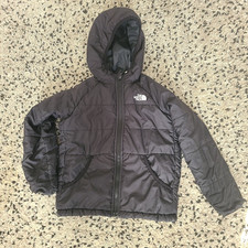 North Face Junior  - Black Reversable Jacket Size XS  Full Zip