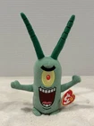 NWT Vintage Y2K 2007 Sheldon J. Plankton (SpongeBob) Beanie Babies Plush Viacom