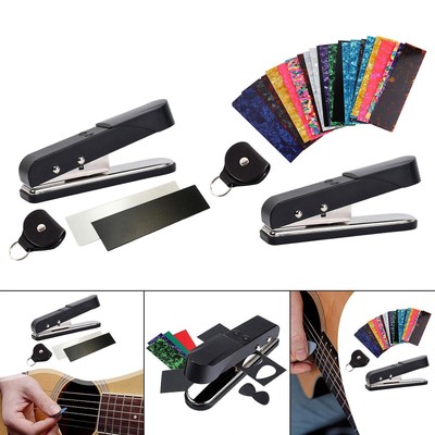 Gitarren-Plektren-Punch-Kit einzigartig zum Selbermachen strapazierfähig Gitarren-Plektren Zubehör