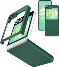 Galaxy ZFlip 6 Case, Firmly Fit Hard PC Support Wireless Charging Full Body Cove