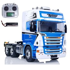 1/14 Rc Tractor Truck 6x6 Lesu Chassis Rtr Vehicle Car Model W/i6s Radio Battery