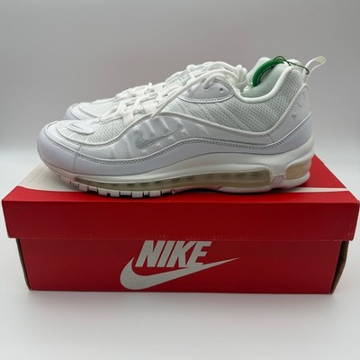 Nike Air Max 98 Triple White Mens 9.5 DS Sneakers Shoes New
