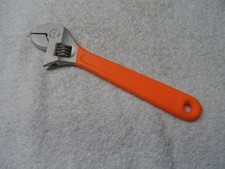 Craftsman 8 Adjustable Wrench Made In Usa See Pics - Pn 44603 Wf L Orange Craftsman 8 Adjustable Wrench Made In Usa See Pics - Pn 44603 Wf L Orange