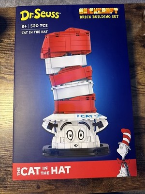 Brickcraft Dr.Seuss Cat In The Hat 520pcs NEW Rare Find Item! Compatible W Lego