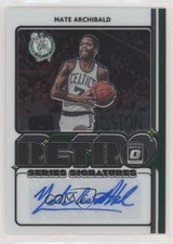 2020 Donruss Optic Retro Series Signatures 58/99 Tiny Archibald Nate Auto 0f4i