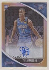 2020-21 Absolute Memorabilia Rookie Variations Level 1 Theo Maledon Auto 07d9
