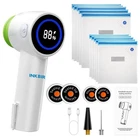 INKBIRD Handheld Food Vacuum Sealer 4 Mason Jar Lids Snack Preservation 60Kpa