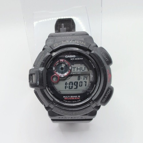 CASIO G-SHOCK GW-9300-1 Black x Red Solar Radio Men's Watch Japan - Bild 2 von 10