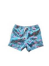 Chubbies Big Boys Mingos Swim Trunks Size 8/9