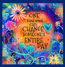 One Kind Word Can Change Someone's Entire Day Refrigerator Fridge MAGNET