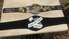 Mankind/Maven/Al Snow Signed Inscribed WWF Hardcore Champion Title No Coa