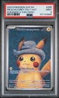 2023 POKEMON SVP EN-SV BLACK STAR PROMO #085 PIKACHU WITH GREY FELT HAT PSA 9
