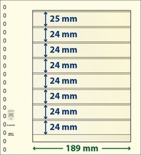 Lindner T-Blanko-Blätter mit 8 Taschen im 5er Pack  Art.-Nr. 802 800