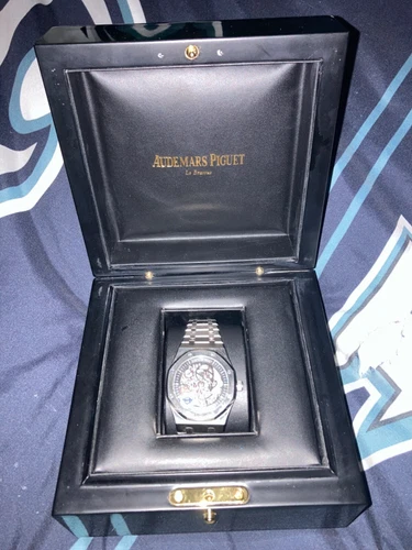 (REP)Audemars Piguet Royal Oak Slate Gray Men's Watch - 15407ST.OO.1220ST.01
