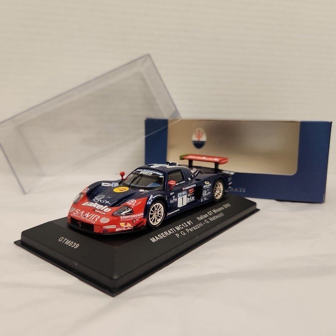 MC 12 GT1 Vallelunga 2006 ミニカー Maserati MC12 GT1 n°9 Winner