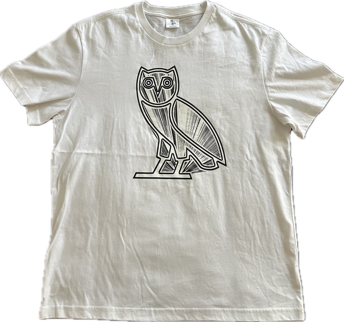New OCTOBER'S VERY OWN Metallic Owl T-SHIRT Sz-M Rare HTF Canada