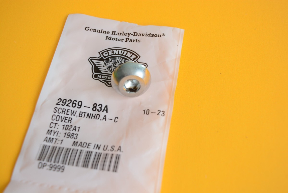 HARLEY NEW OEM AIR FILTER COVER BOX SCREW BOLT EVO AND TWINCAM 83