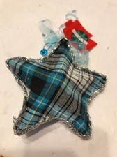 Christmas Tree Ornament star cloth Ships N 24h