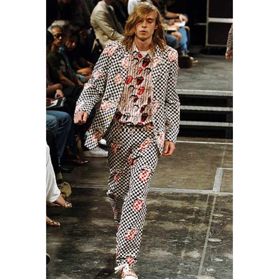 COMME des GARÇONS x The Rolling Stones SS2006 Checkerboard COMME des GARÇONS x The Rolling Stones SS2006 Checkerboard