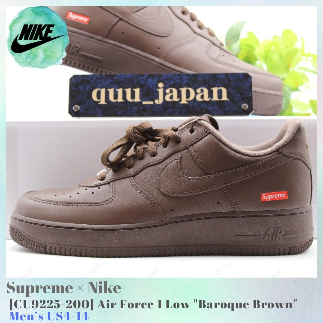 Las mejores ofertas en Nike Supreme x Air Force 1 Low Box Logo