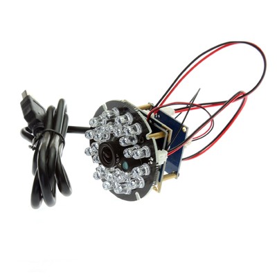 2MP Webcamera Night Version 1080P USB Camera Module Board w/ 8mm Lens IR-CUT LED