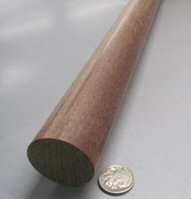 Phenolic Micarta LE Linen Rods 1.50" 1 1/2" Diameter x 36" Long