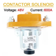 48V 600A Main Contactor Solenoid for Heavy Duty EZGO Golf Cart Car MZJ-600A US