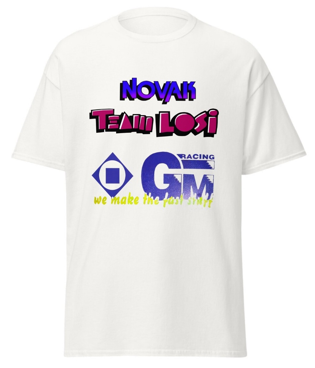 T Shirt NOVAK TEAM LOSI S M L XL IFMAR WORLDS GM VIS BRIAN