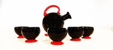  VENINI MARTINUZZI  Set amaro raro anni 30 murano