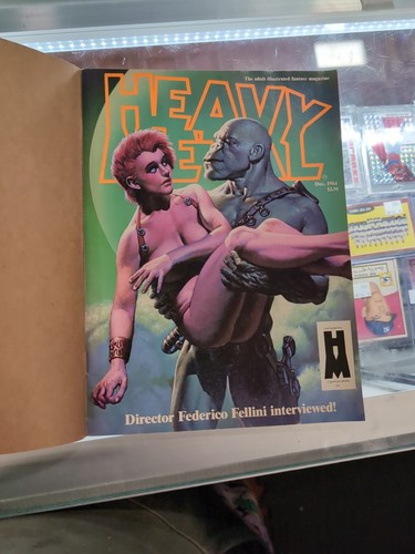 VTG Heavy Metal Magazine 1984 Complete Lot January thru December FN/VF Est. 1977 - Picture 14 of 15