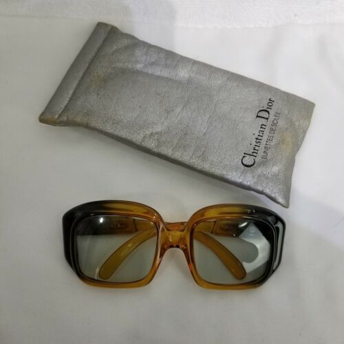 Christian Dior Sunglasses Plastic Orange Auth SW1667 | eBay display picture 2