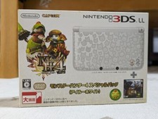 Nintendo 3DS LL Monster Hunter 4 Special Pack Airou White Console