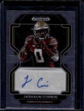 2023 Prizm Draft Picks #RA-JCO Jashaun Corbin 2022 Prizm Draft Picks Auto