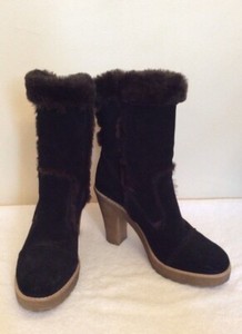 carvela fur boots
