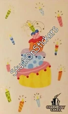 Mrs Grossman's TOPSY TURVY Charm City Cakes Stickers 2008