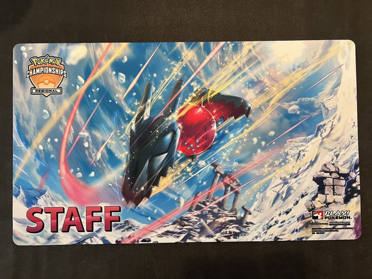 Pokemon 2022 Regional Championships Regidrago STAFF Playmat | eBay