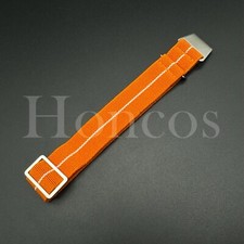 20 22 MM Orange Parachute Elastic Nylon Strap Watch Quick Release Fits for Timex