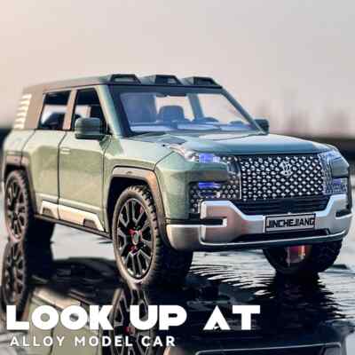 1:32 BYD Look UPAT U8 SUV Alloy Model Car Toy Diecast Sound Light  Toy Vehicle
