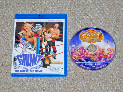 Grunt! The Wrestling Movie Blu-ray 2020 Anthony Randel Allan Holzman Scorpion