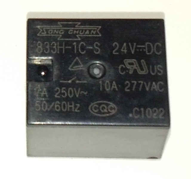 Реле 833h 1c c