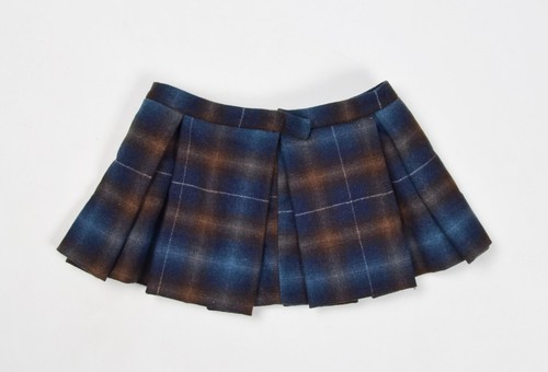 Miss Sixty Y2K Coquette Hot Pleated Plaid Wool Blend Micro Skirt Size XS - Picture 9 of 10