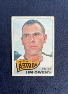 DCC: 1965 Topps Jim Owens Houston Astros #451 VG