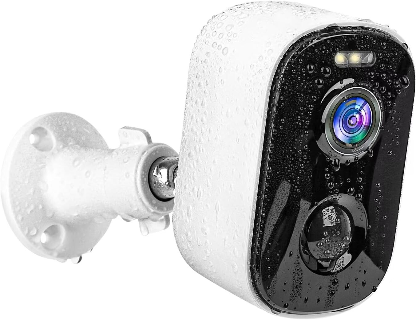 Smart Home 1080P Security Camera with Night Vision, Spotlight, and Cloud Storage-image