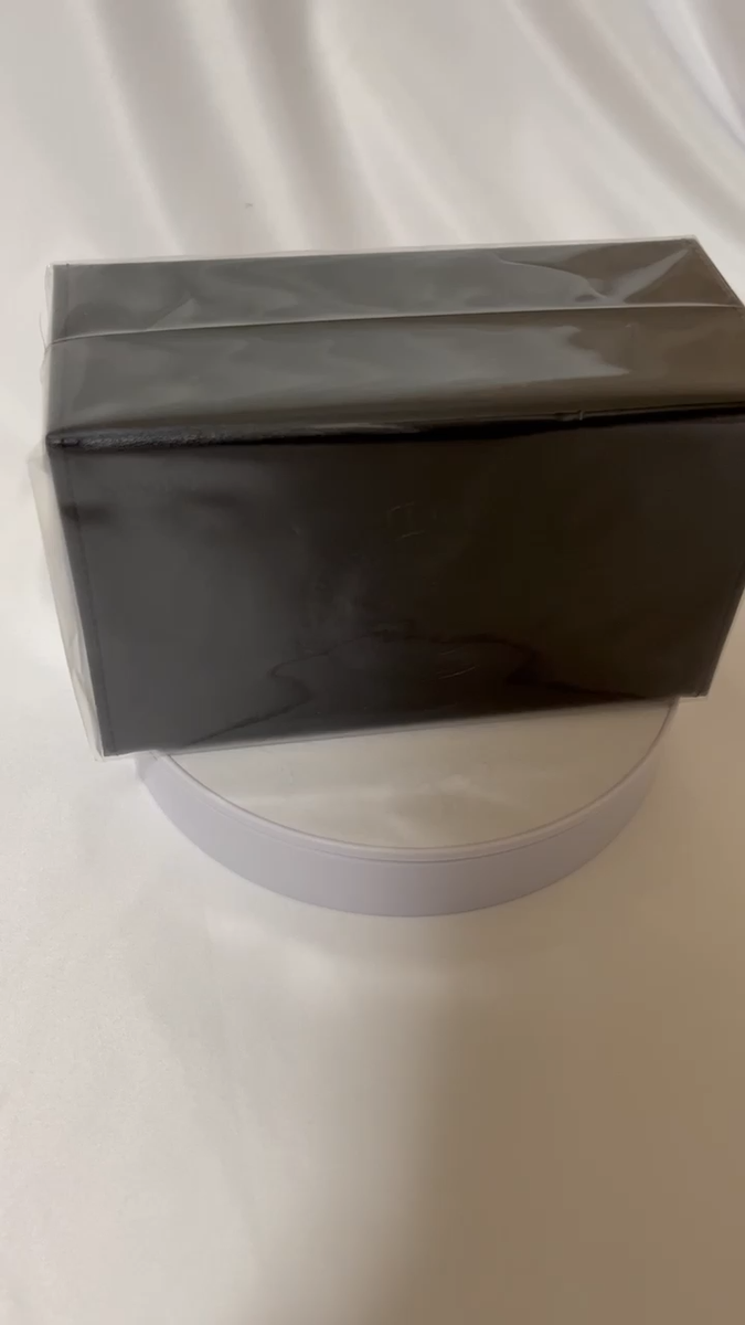 YuGiOh Duelist Card Storage Box DX Black Leather Separator Dice JP