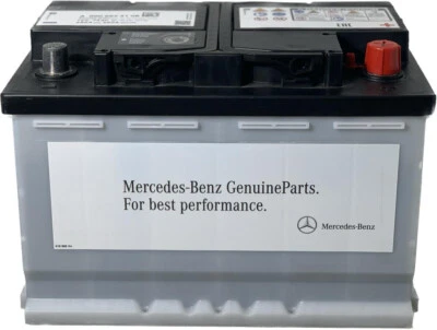 A000982310826 batterie voiture originale Mercedes-Benz 12V - 74 AH Borne + dcha - Photo 1/2