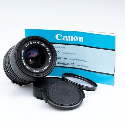 *MINT* Canon New FD Mount 35-70mm F3.5-4.5 Lens JAPAN AE-1 A-1 F-1 Zoom Macro - Photo 1/4