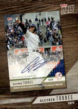 2019 Topps #TN-4 Gleyber Torres 2018 Topps Now Review
