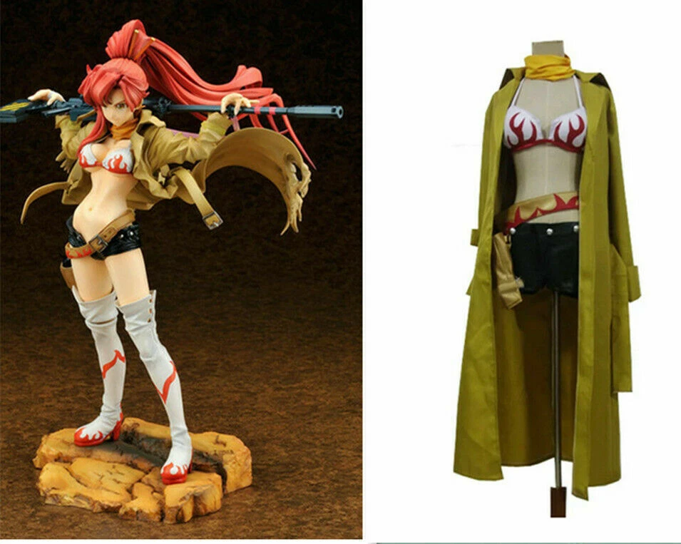 Gurren Lagann Tengen Toppa Gurren Lagann Yoko Littner Cosplay Costume # |  eBay