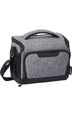 Amazon Basics Compact Camera Shoulder Bag for SLR/DSLR w/ Waterproof Rain Cover